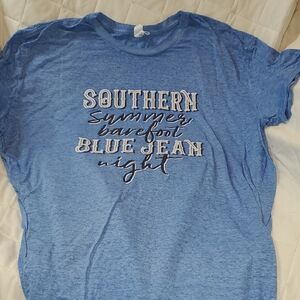 Blue Graphic T-Shirt